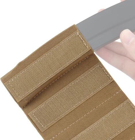 JFFCESTORE Quad MP7 Magazine Holder Insert Pouch with Hook Fasteners for MK3 and MK4 Chest Vest in Kuwait