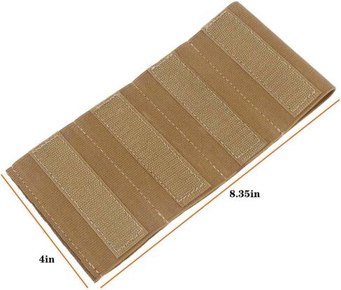 JFFCESTORE Quad MP7 Magazine Holder Insert Pouch with Hook Fasteners for MK3 and MK4 Chest Vest in Kuwait