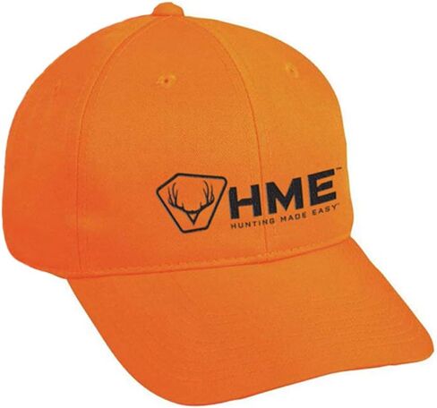 HME Highly Visible Blaze Orange Durable Reliable Versatile All-Season Unisex Safety Vest & Adjustable Hat with Hook-and-Loop Backstrap in Saudi Arabia