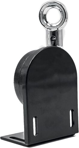 دعامات تثبيت بديلة عالمية لستائر الشمس الخارجية الدوارة للاستخدام الداخلي والخارجي (حامل لاسلكي اسود + قابس قابض 38 ملم) in Kuwait