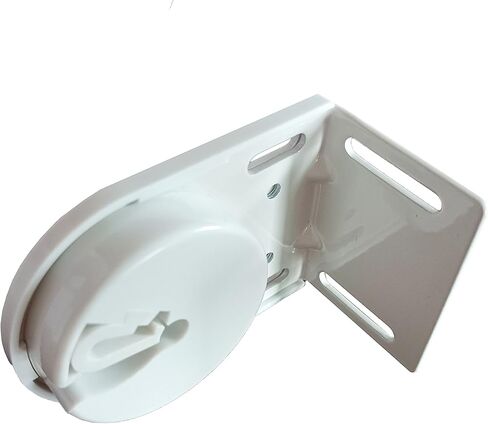 دعامات تثبيت بديلة عالمية لستائر الشمس الخارجية الدوارة للاستخدام الداخلي والخارجي (حامل لاسلكي اسود + قابس قابض 38 ملم) in Kuwait