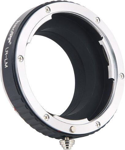 Haoge Lens Mount Adapter for Leica R LR Mount Lens to Leica M LM Mount Camera Such as M240, M240P, M262, M3, M2, M1, M4, M5, M6, MP, M7, M8, M9, M9-P, M Monochrom, M-E, M, M-P, M10, M-A in Saudi Arabia