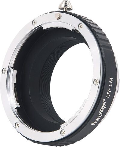 Haoge Lens Mount Adapter for Leica R LR Mount Lens to Leica M LM Mount Camera Such as M240, M240P, M262, M3, M2, M1, M4, M5, M6, MP, M7, M8, M9, M9-P, M Monochrom, M-E, M, M-P, M10, M-A in Saudi Arabia
