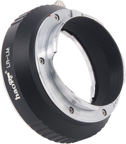 Haoge Lens Mount Adapter for Leica R LR Mount Lens to Leica M LM Mount Camera Such as M240, M240P, M262, M3, M2, M1, M4, M5, M6, MP, M7, M8, M9, M9-P, M Monochrom, M-E, M, M-P, M10, M-A in Saudi Arabia