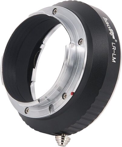 Haoge Lens Mount Adapter for Leica R LR Mount Lens to Leica M LM Mount Camera Such as M240, M240P, M262, M3, M2, M1, M4, M5, M6, MP, M7, M8, M9, M9-P, M Monochrom, M-E, M, M-P, M10, M-A in Saudi Arabia