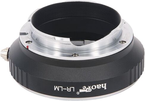 Haoge Lens Mount Adapter for Leica R LR Mount Lens to Leica M LM Mount Camera Such as M240, M240P, M262, M3, M2, M1, M4, M5, M6, MP, M7, M8, M9, M9-P, M Monochrom, M-E, M, M-P, M10, M-A in Saudi Arabia