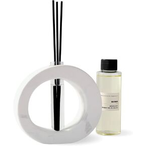 MINNESPECT StoneAura Reed Aromatherapy Oil Diffuser Set, Home Fragrance Diffuser, Modern and Japandi Home Decor, Minimalist Decor, Table Decor & Vase, Bathroom & Office Decor in Saudi Arabia
