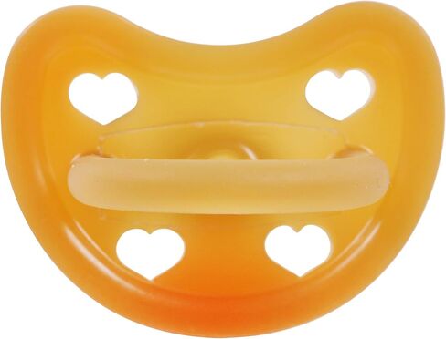 SWEETIE Rubber Orthodontic Pacifier Heart Shape Rubber 1 Count (0-6 Small) in Saudi Arabia