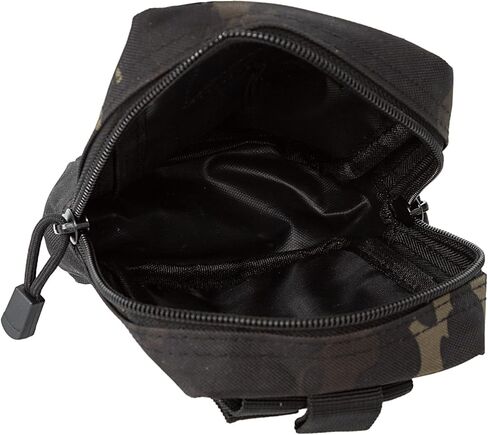 2 حزمة من الحقائب الرخوة Focalmotors عالية الجودة مقاومة للماء التكتيكية المدمجة EDC الحقيبة أداة تنظيم الأدوات، التمويه الداكن in Kuwait