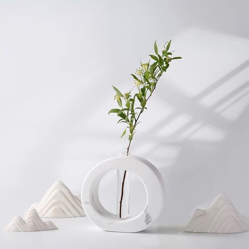 MINNESPECT StoneAura Reed Aromatherapy Oil Diffuser Set, Home Fragrance Diffuser, Modern and Japandi Home Decor, Minimalist Decor, Table Decor & Vase, Bathroom & Office Decor in Saudi Arabia
