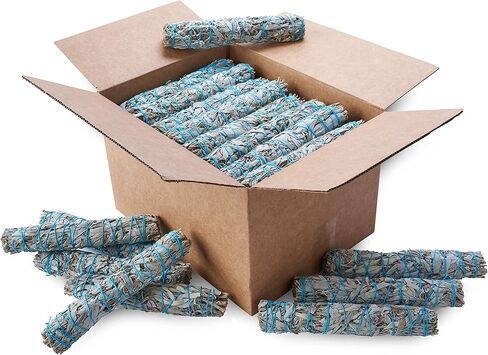 Wanderlust 9" White Sage Smudge Stick - Extra Large Smudging Wand Incense Stick for Cleansing, Purifying, Healing, Meditation, Yoga, Blessing (3 Pack) in Kuwait