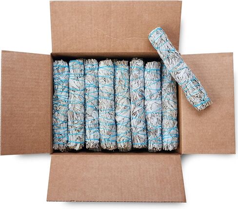 Wanderlust 9" White Sage Smudge Stick - Extra Large Smudging Wand Incense Stick for Cleansing, Purifying, Healing, Meditation, Yoga, Blessing (3 Pack) in Kuwait