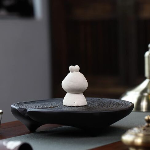 Yixing Zisha Clay Tea Pet,Chinese Zodiac Signs Statues Animal Figurine,Gongfu Tea Tray Accessories Ornament (Chicken,Duanni Clay) in Saudi Arabia