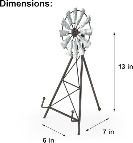 ويمبولو حامل عرض لوحة ديكور بتصميم طاحونة هوائية بنمط ريفي in Kuwait