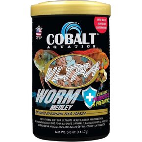 Cobalt Aquatics Ultra Worm Medley Flakes 1.2oz. in Kuwait
