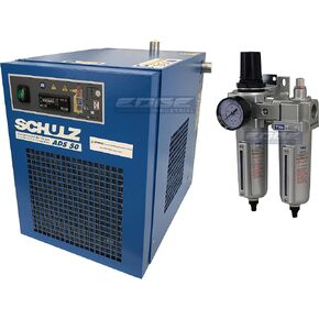SCHULZ REFRIGERATED AIR DRYER FOR AIR COMPRESSOR, COMPRESSED AIR SYSTEMS, 50 CFM, GOOD FOR 10HP & 15HP COMPRESSORS (WITH PRE-FILTERS) in Kuwait