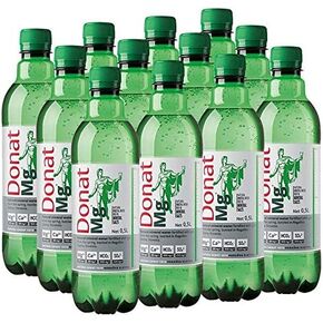 Natural Magnesium Water - 500mg Magnesium in 500ml ''Donat Mg'' Bulk Pack 12x0,5L in Saudi Arabia