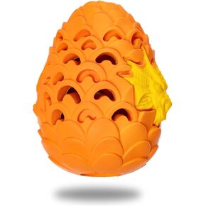 Aggressive Chewer Dog Toys: Indestructible Dragon Egg Treat Dispensing Toy in Kuwait