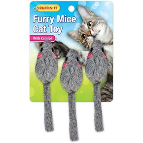 Westminster Pet Fur Mice 3/Pkg- in Kuwait