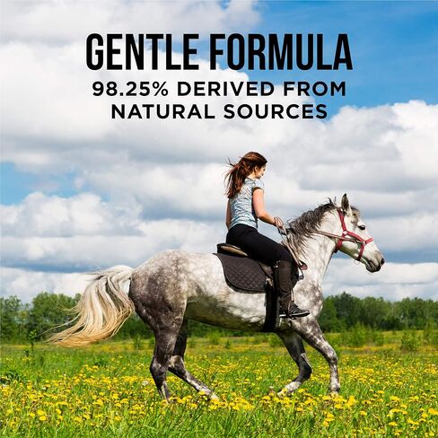 شامبو وبلسم حصان رابورت الطبيعي - الغسول الوحيد الذي تحتاجه الخيول - معالجة كاملة لعرف وذيل الخيول، شامبو/بلسم الحصان (16 أونصة سائلة) in Kuwait