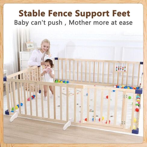 بوابة الطفل دعم أقدام دعم أقدام لبوابة الكلب بوابات الطفل مثبت القدم سياج الطفل يقف يدعم 360 قدم روضة خشبية قابلة للتكوين سلامة قائمة بذاتها حواجز الحيوانات الأليفة قابلة للطي القدم - 1 زوج in Kuwait