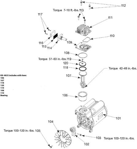 Replacment for KK-4835 KK-5081 & A02743 in Saudi Arabia
