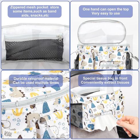 Edsjegn Stroller Organizer Bag with Large bag in Kuwait