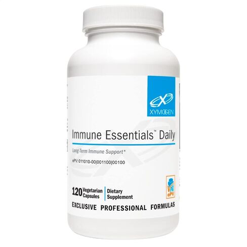XYMOGEN Immune Essentials Daily - Long-Term Immune Support Supplement with Vitamin D3, Vitamin C Ascorbic Acid, Vitamin A, N Acetyl L Cysteine, Zinc Chelate, Quercetin (120 Capsules) in Saudi Arabia