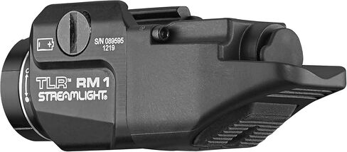 Streamlight 69451 TLR RM 2 نظام إضاءة تكتيكي مدمج مثبت على السكك الحديدية مع مفاتيح تحديد موقع السكك الحديدية وبطاريتي ليثيوم، أسود in Kuwait