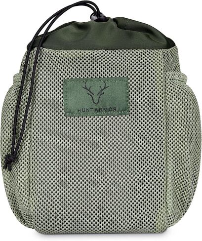 HUNTARMOR Saddle Pouches Dump Pouch, Saddle Bags Hunting Mesh Dump Pouches with Drawstring Closure, Easily Attaches to Hunting Saddle, Saddle Hunting Gear, Lightweight Mobile Climbing and Hunting in Saudi Arabia