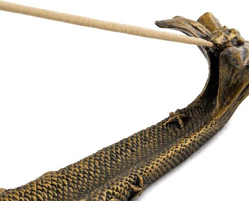 Top Collection Beach Mermaid Incense Holder Statue - Hand Painted Beautiful Mythical Creature with Bronze Antique Finish Look- 9-Inch Long Fragrance Incense Burner Figurine in Saudi Arabia