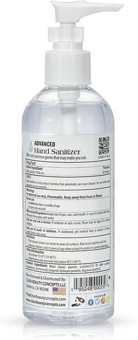 Simpli-Magic 79356 Hand Sanitizer-8oz (12 Pack), White, 12 Count in Saudi Arabia