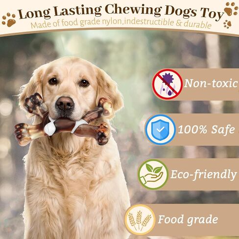 WinTour Tough Dog Toys for Aggressive Chewers Large Breed, Dog Chew Toys, Indestructible Dog Toys for Large Dogs Aggressive Chewers, Durable Dog Toys, Heavy Duty Dog Toys, Super Chewer Dog Toys in Saudi Arabia