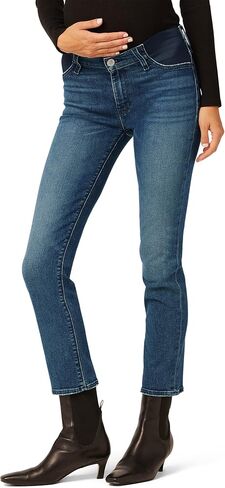 Hudson Jeans Women's Nico Midrise, Straight Ankle Maternity Jean, Head Over Heels, 29 in Saudi Arabia