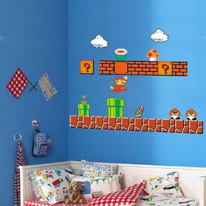 Brothers Wall Decals Build a Scene Peel and Stick Stickers for Kids Boys Nursery Wall Art Room Decor in Kuwait