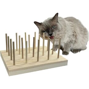 24 قطعة من عصا مضغ القطط من AAiphuwew، لعبة مضغ للقطط لتسنين القطط، لعبة أسنان خشبية تفاعلية للقطط للقطط الداخلية in Kuwait