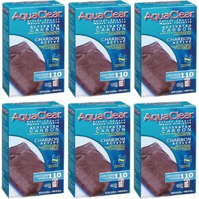 (6 Pack) Aquaclear 110 Activated Carbon Insert in Kuwait