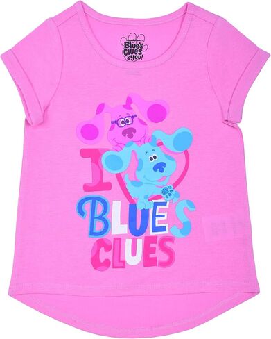 Nickelodeon Blue’s Clues Girls’ Blue and Magenta T-Shirt and Legging Set for Infant and Toddler – Pink/Blue in Saudi Arabia
