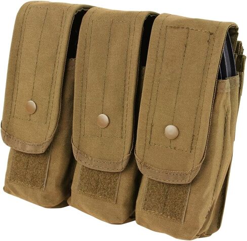 Condor Elite MA33-498 Triple Ar/Ak Mag Pouch Coyote Brown in Saudi Arabia