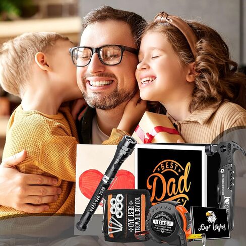 Gifts for Dad, Dad Gifts from Daughter, Unique Dad Valentines Day Multifunctional Tool Set Man Gift, Cool Birthday Gifts for Him, Dad Father's Day Bithday Gift for Men Husband in Kuwait