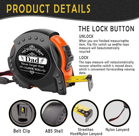 Gifts for Dad, Dad Gifts from Daughter, Unique Dad Valentines Day Multifunctional Tool Set Man Gift, Cool Birthday Gifts for Him, Dad Father's Day Bithday Gift for Men Husband in Kuwait