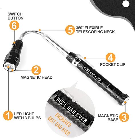 Gifts for Dad, Dad Gifts from Daughter, Unique Dad Valentines Day Multifunctional Tool Set Man Gift, Cool Birthday Gifts for Him, Dad Father's Day Bithday Gift for Men Husband in Kuwait