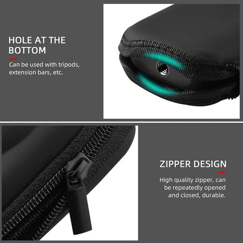 HeiyRC Carrying Case for Insta360 X2, Portable Bag Lens Protective Cover Hard Shell Protector Travel Case for Insta360 ONE X X2 X3 Camera Accessories in Saudi Arabia