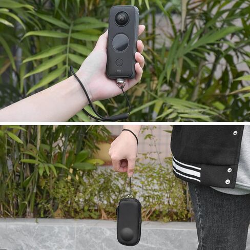 HeiyRC Carrying Case for Insta360 X2, Portable Bag Lens Protective Cover Hard Shell Protector Travel Case for Insta360 ONE X X2 X3 Camera Accessories in Saudi Arabia
