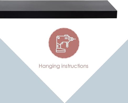 رف حائط عائم من Home Basics باللون الأبيض مقاس 18 بوصة (عبوة واحدة) رف معاصر وحديث لإطارات الصور والمنحوتات والنباتات والأساسيات | دعامات تثبيت غير مرئية in Saudi Arabia