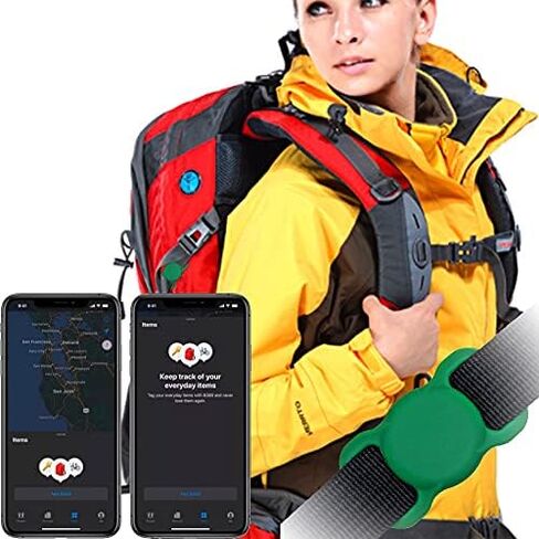 حامل بطاقات هوائية للحيوانات الأليفة، عبوتان، حامل بطاقات هوائية محمول، غطاء حافظة بطاقات هوائية لحامل طوق الكلب، حامل بطاقات هوائية مضاد للفقدان لطوق الكلاب والقطط وحقيبة الظهر والمزيد (قطعتان باللون الأسود) in Kuwait