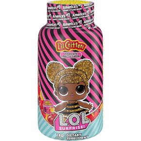 أقراص مضغ متعددة الفيتامينات لول سربرايز من ليل كريترز 190 قطعة (عبوة من قطعة واحدة) in Kuwait