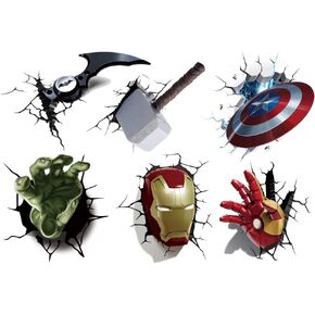 New Superhero Wall Decals Boys Girls Favorite Movie Wall Stickers Peel and Stick Decal for Bedroom Game Room Party Wall Art in Saudi Arabia