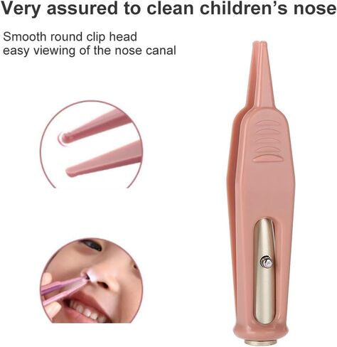 Ear Wax Removal Tool Kit LED 3 in 1 Cleaner for Earwax and Nasal Booger,Stainless Steel with Plastic Safety Smooth Without Hurting ear,Ear Spoon Pick Set With Storage Box for Kids and Adult in Saudi Arabia