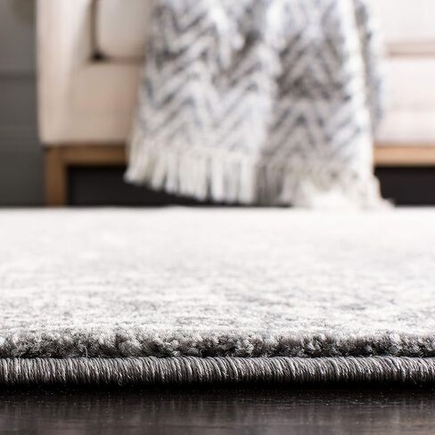 مجموعة SAFAVIEH Evocy مقاس 2'2" × 9' رمادي/عاجي EVK270S رث أنيق غير متساقط، غرفة المعيشة، المدخل، المدخل، غرفة النوم، عداء البساط in Kuwait